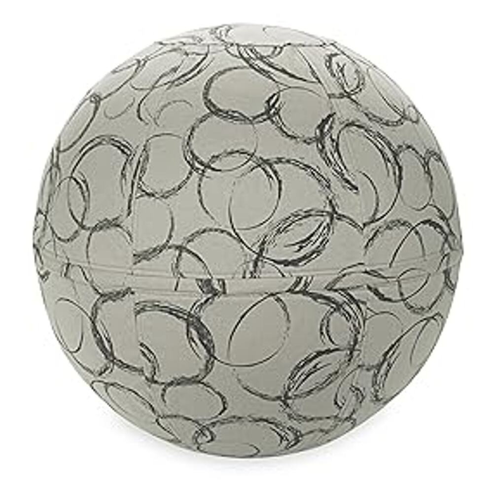 Gaiam Balance Ball Chair Green with Circles Cover 52cm Ball New